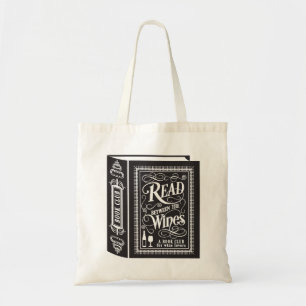 Lees tussen de Typografische Club van het Boek van Tote Bag