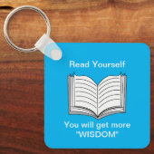 Lees uw eigen Inspirerend prijsopgave Sleutelhanger (Voorkant)