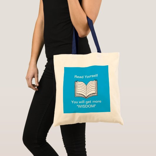 Lees uw eigen Inspirerend prijsopgave Tote Bag (Voorkant (product))