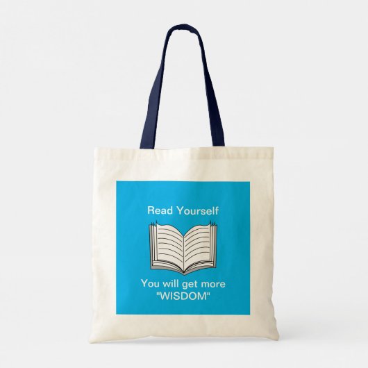 Lees uw eigen Inspirerend prijsopgave Tote Bag (Achterkant)