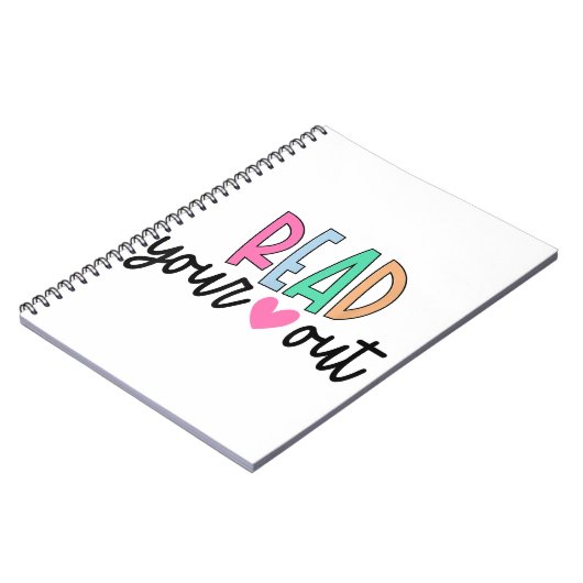 Lees uw hartverwarmingstoestel uit voor leraar vro notitieboek (Linkerzijde)