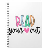 Lees uw hartverwarmingstoestel uit voor leraar vro notitieboek (Voorkant)