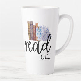 Lees verder (met Hydrangeas) Latte Mok