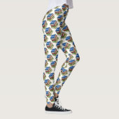 Leesbibliotheek boekenstack Librarian Bibliophile Leggings (Rechts)
