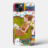 Leesboeken Meiskattenliefhebber | iPhone 7 plus Ho Case-Mate iPhone Case (Achterkant)