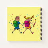 Leesboeken School Kinder Notitieboek (Achterkant)