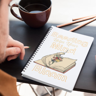 leesboeken Wilde bloemen Notitieboek