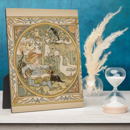 Leesend vuurplak fotoplaat (Zijkant)