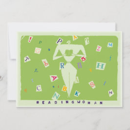 Leesgewicht vrouw 7x5 kaart