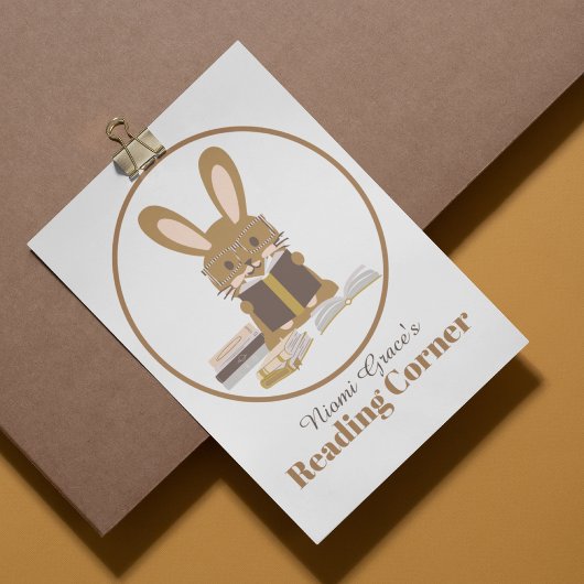 Leeshoek Dierenthema Boek Nook Poster