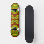 Leeshuid van spen 10 skateboard (Voorkant)