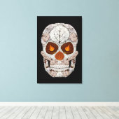 Leeshuid van spen 11 canvas afdruk (Insitu (Houten vloer))