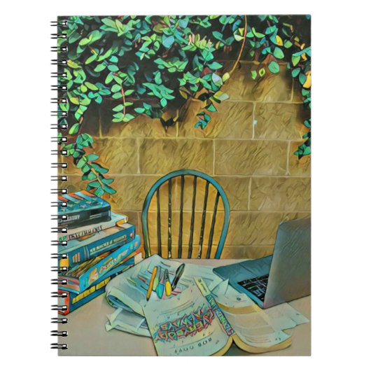  leesillustraties notitieboek (Voorkant)