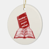 Leeskilometerstand Phonics Keramisch Ornament (Links)