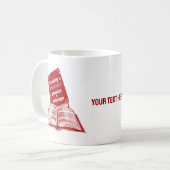 Leeskilometerstand Phonics Koffiemok (Voorkant links)