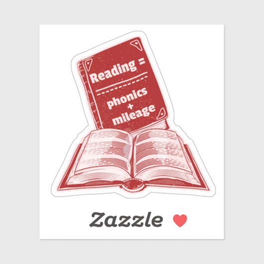 Leeskilometerstand Phonics Sticker (Vel)