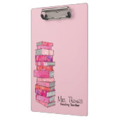 Leesleraar klembord (roze) (Links)