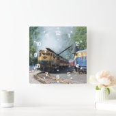 Leeslijnen ALCO C-630 #5308 Wandklokken Vierkante Klok (Huis)