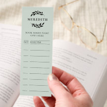 Leeslijst met data Gepersonaliseerde naam