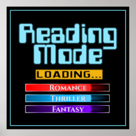 Leesmodus laden poster