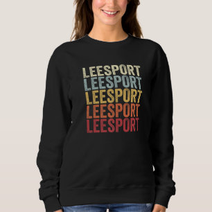 Leesport Pennsylvania Leesport PA Retro Vintage Trui