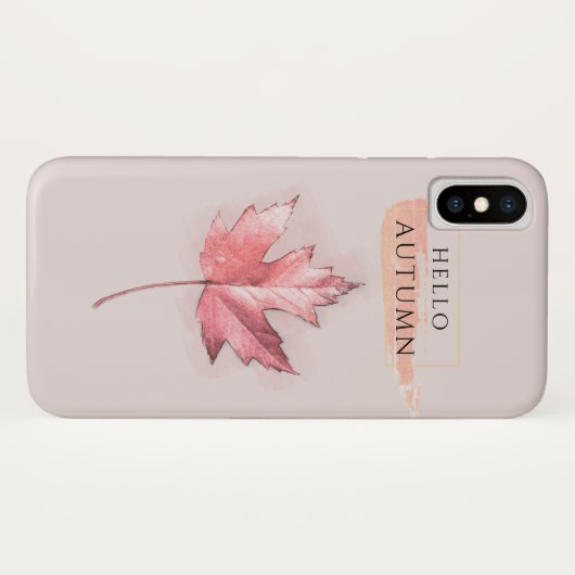Leestekening van elegant en Trendy Autumn Case-Mate iPhone Case (Achterkant (horizontaal))