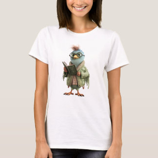 Leestijd vogel t-shirt