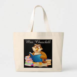 Leesuil leraar - SRF Grote Tote Bag