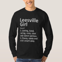 Leesville Girl La Louisiana Funny City Home Roots