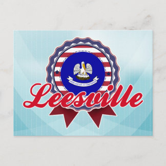 Leesville, LA Briefkaart