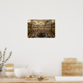 Leeszaal van de Library of Congress, Washington DC Poster (Keuken)