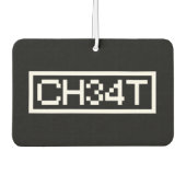 LEET CHEAT AIR FRESHENER LUCHTVERFRISSER (Voorkant)