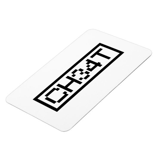 LEET CHEAT MAGNEET (Linkerzijde)