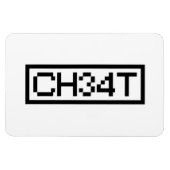 LEET CHEAT MAGNEET (Horizontaal)