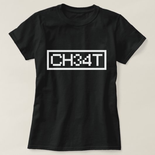 LEET CHEAT T-Shirt (Design voorkant)