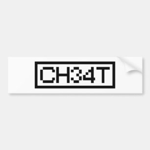 LEET VALSSPELER BUMPERSTICKER