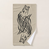 Leeuw - 01 bad handdoek (Handdoek)