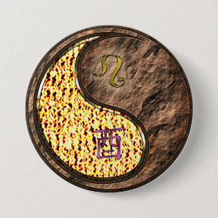 Leeuw & Aardhaan Ronde Button 7,6 Cm