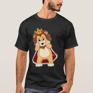 Leeuw als koning met kroon.PNG T-shirt