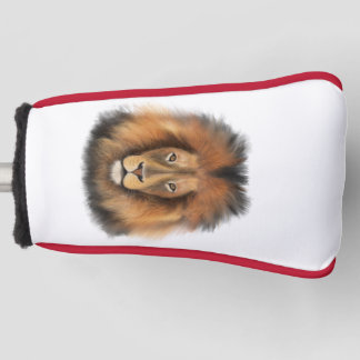 leeuw aquarel Leo koning safari dier jungle kat Golfheadcover