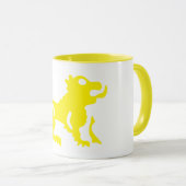 Leeuw Astrologie Zonneteken, Zodiac Ringer Mok (Voorkant rechts)