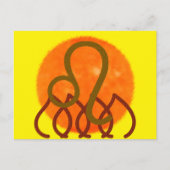 Leeuw Briefkaart (Voorkant)