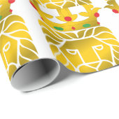 leeuw cadeaupapier (Rol Hoek)