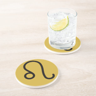 Leeuw Coaster Zandsteen Onderzetter