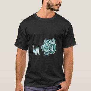 Leeuw de koning van het oerwoud 8. t-shirt