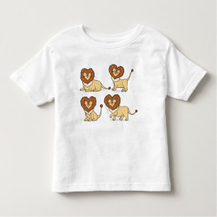 Leeuw, dier, roofdier kinder shirts