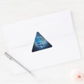 leeuw driehoek sticker (Envelop)