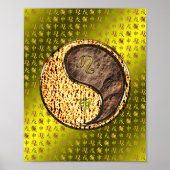 Leeuw en Aardaap Poster (Voorkant)