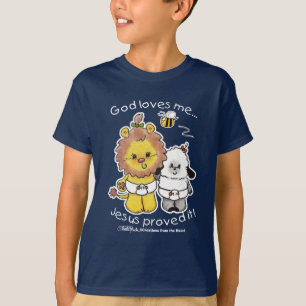 Leeuw en Lam Baby's T-shirt