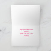 Leeuw en Lam, Kerstzegeningen Feestdagen Kaart (Binnen)